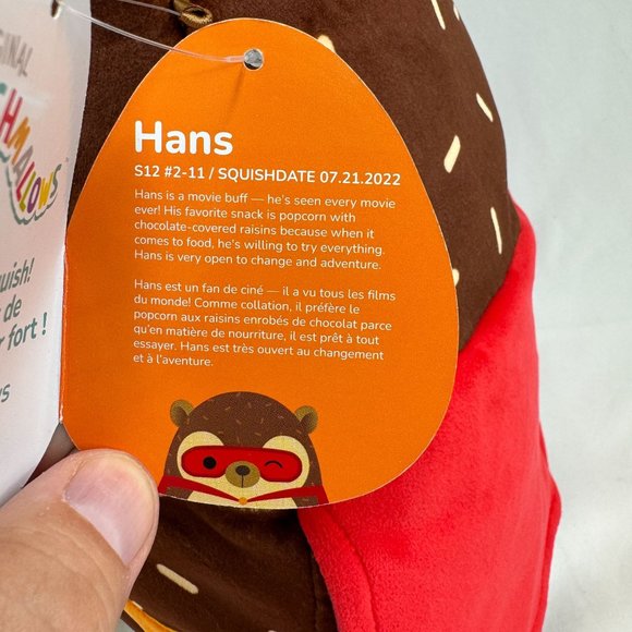 Squishmallows Hans the Hedgehog Halloween Costume 12" Kellytoy 2023 - Picture 7 of 8